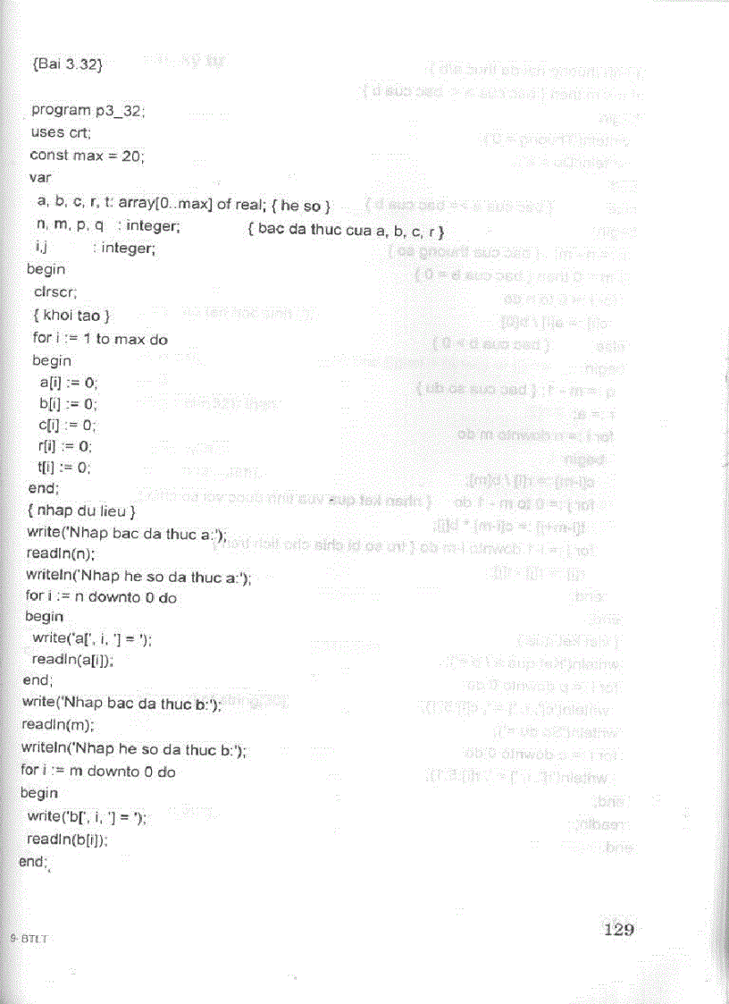 image for page Bài tập pascal Lời giải đáp án part 4