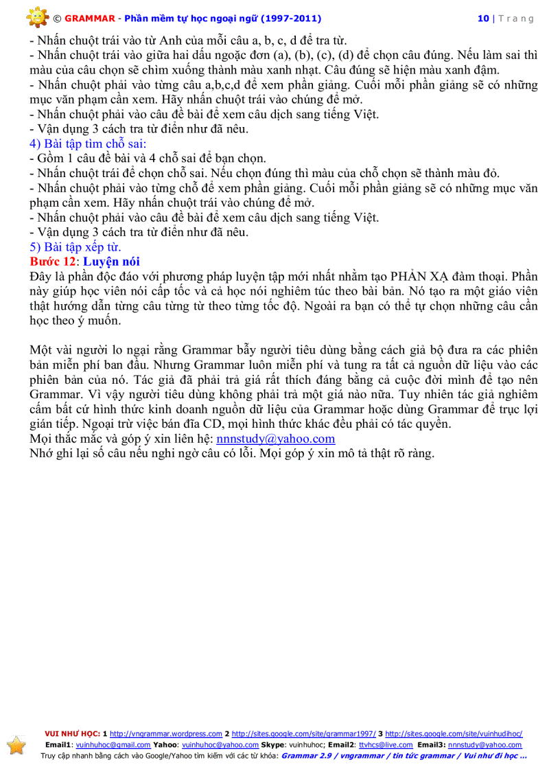 image for page Tài liệu hướng dẫn sử dụng grammar