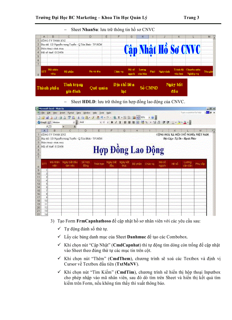 image for page Bà tập excel 2