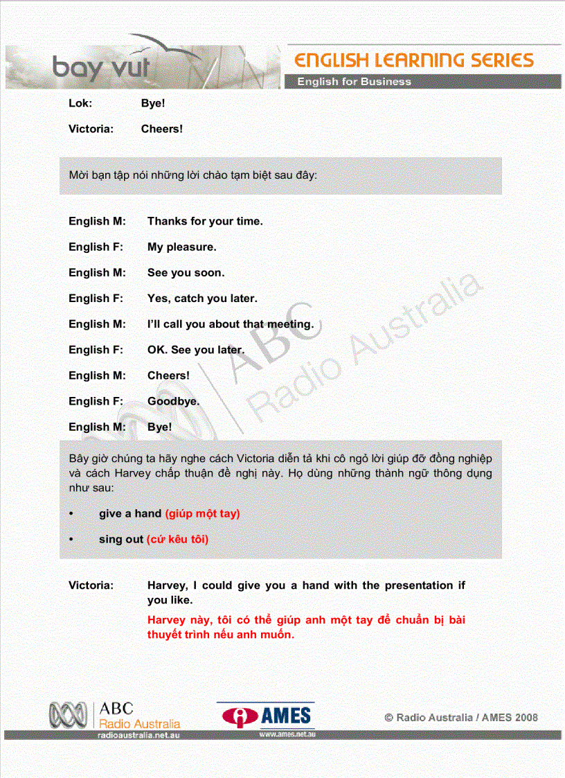 image for page Bài 10 Bàn chuyện kinh doanh tiếp tục