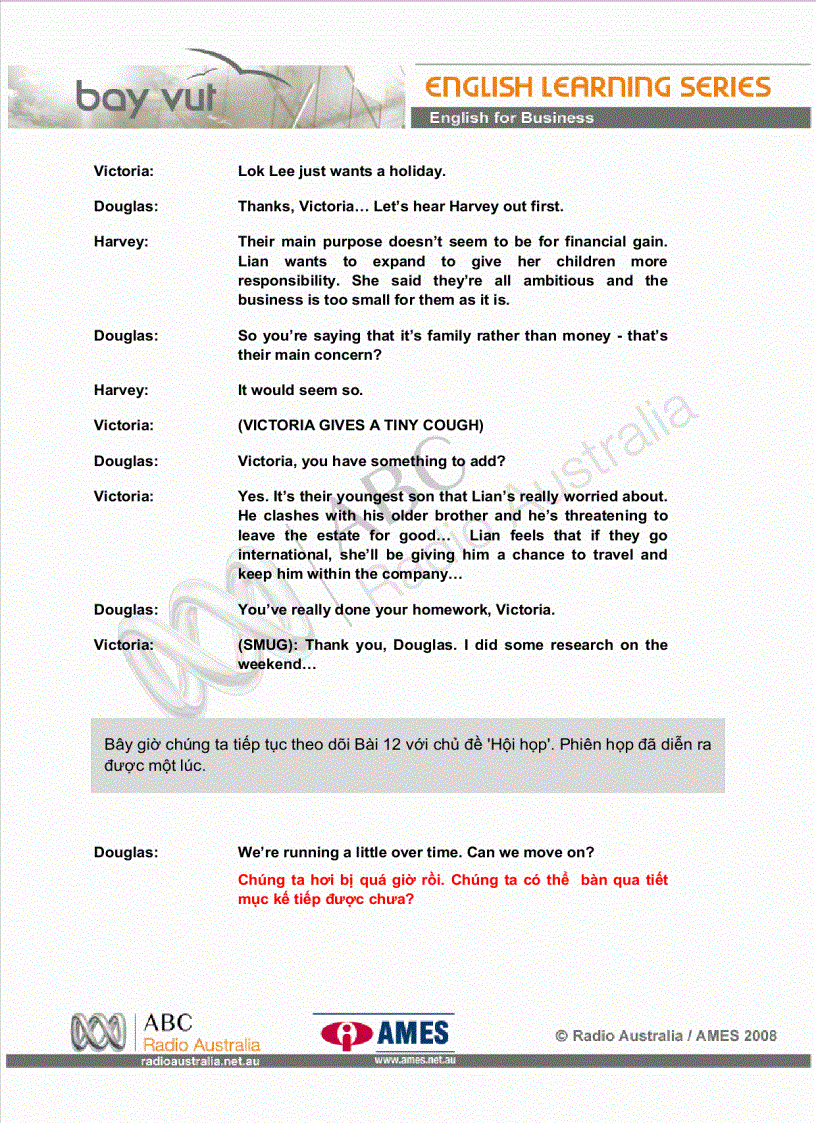 image for page Bài 12 Hội họp tiếp theo