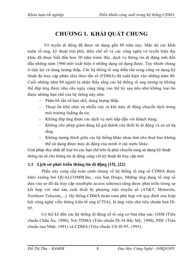 image for page Điều khiển công suất trong hệ thống CDMA