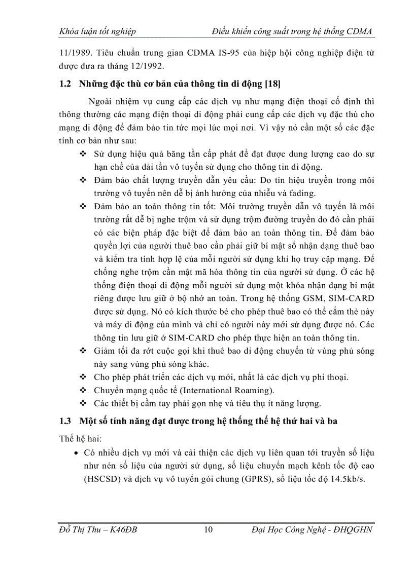 image for page Điều khiển công suất trong hệ thống CDMA