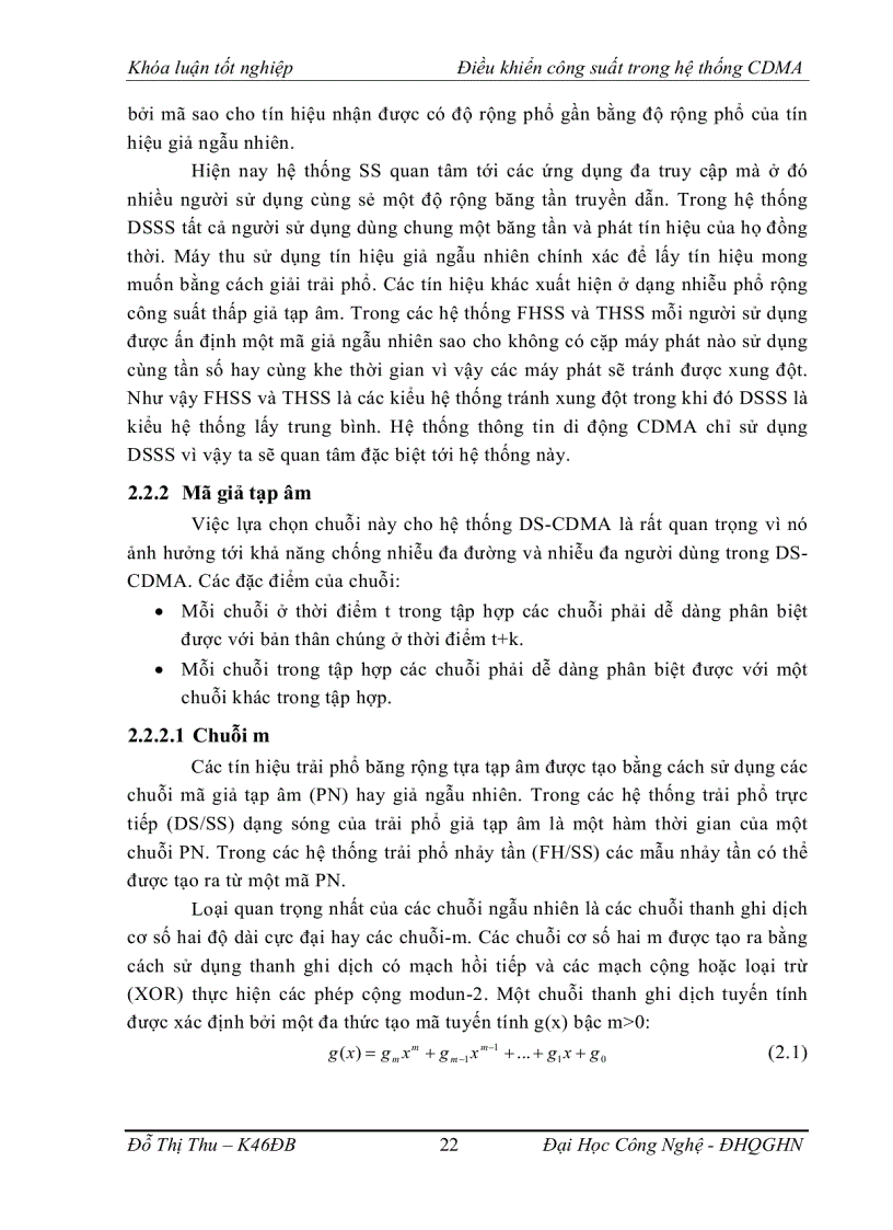 image for page Điều khiển công suất trong hệ thống CDMA