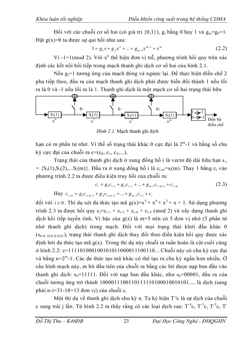 image for page Điều khiển công suất trong hệ thống CDMA