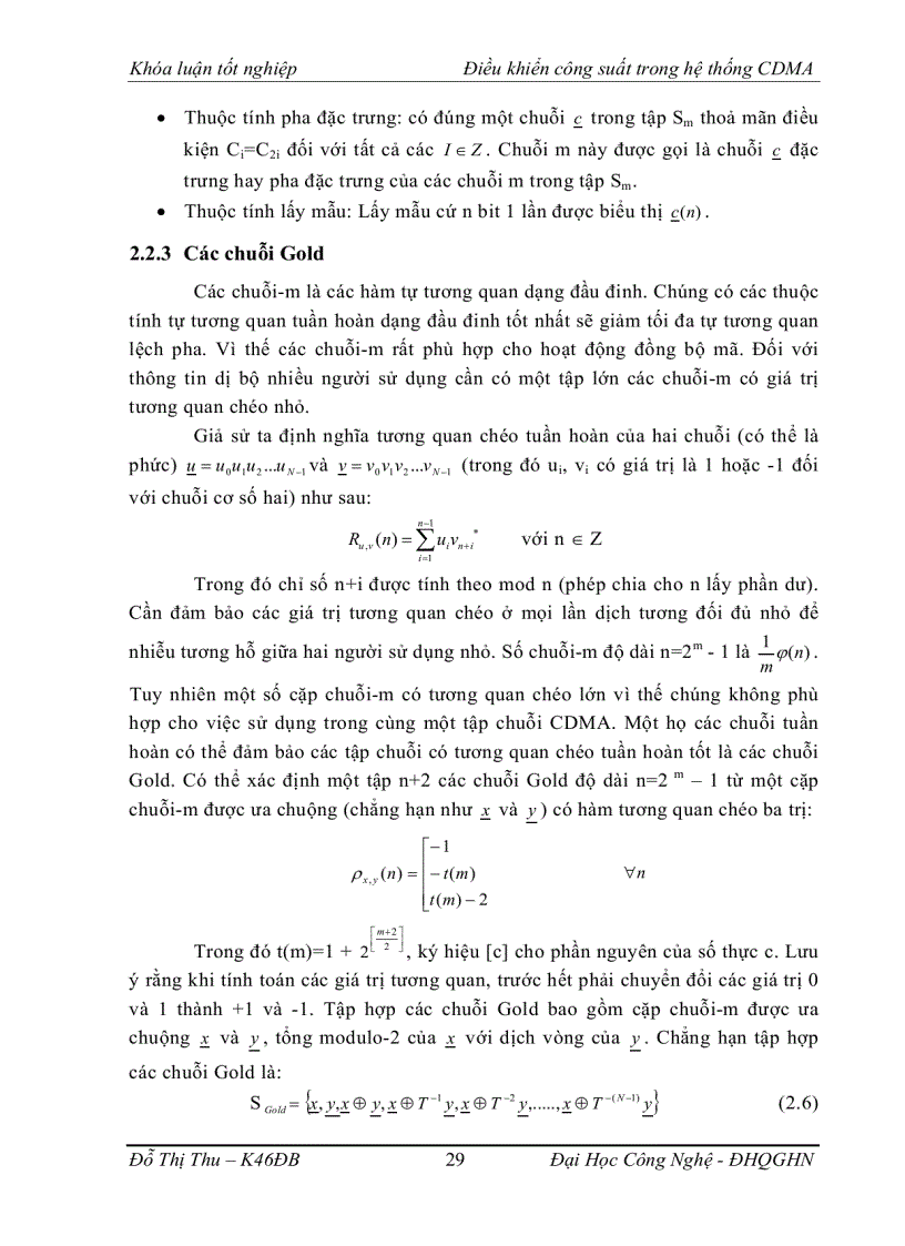 image for page Điều khiển công suất trong hệ thống CDMA