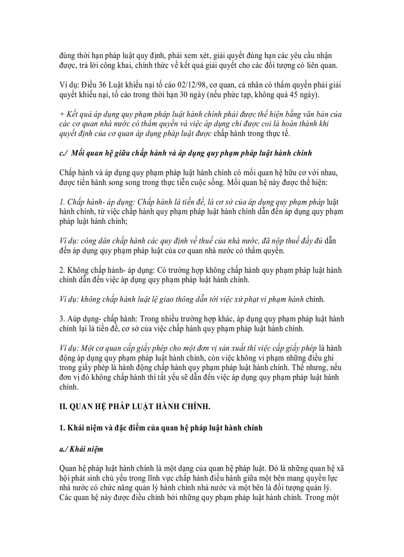image for page Giáo trình luật hành chính Bài 3 QUY PHẠM VÀ QUAN HỆ PHÁP LUẬT HÀNH CHÍNH