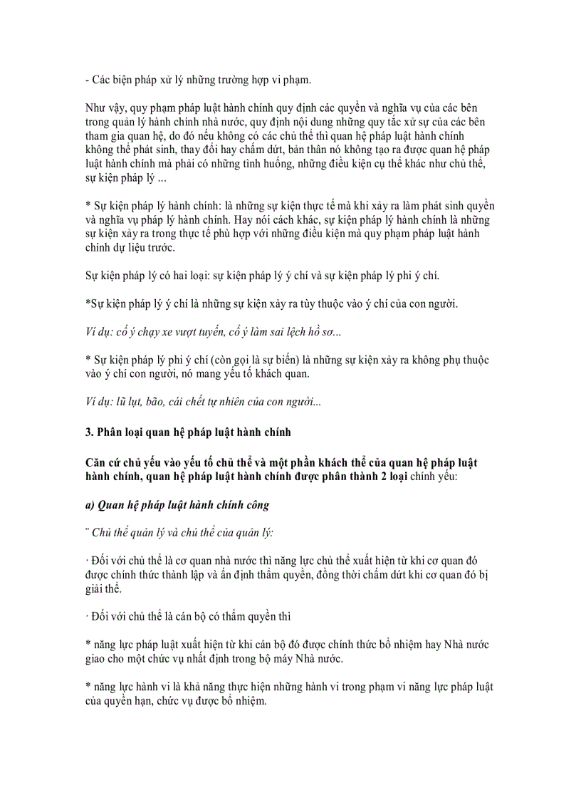 image for page Giáo trình luật hành chính Bài 3 QUY PHẠM VÀ QUAN HỆ PHÁP LUẬT HÀNH CHÍNH