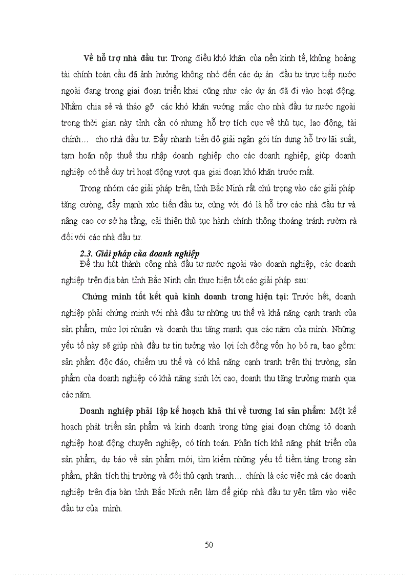 image for page Thực trạng và giải pháp nhằm nâng cao khả năng thu hút vốn đầu tư trực tiếp nước ngoài trong lĩnh vực công nghiệp của tỉnh Bắc Ninh