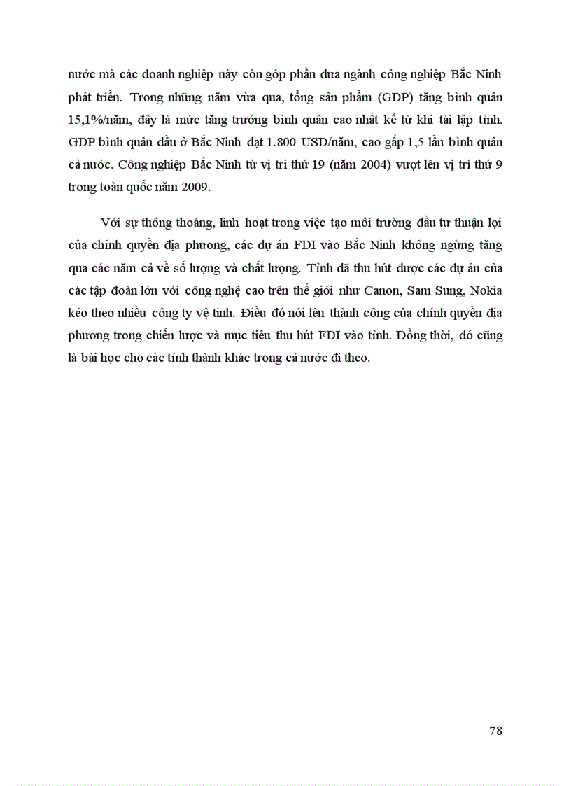 image for page Thu hút đầu tư trực tiếp nước ngoài vào ngành công nghiệp tại tỉnh Bắc Ninh