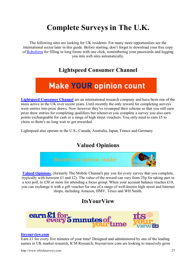 image for page Paid Online Surveys A Complete Guide