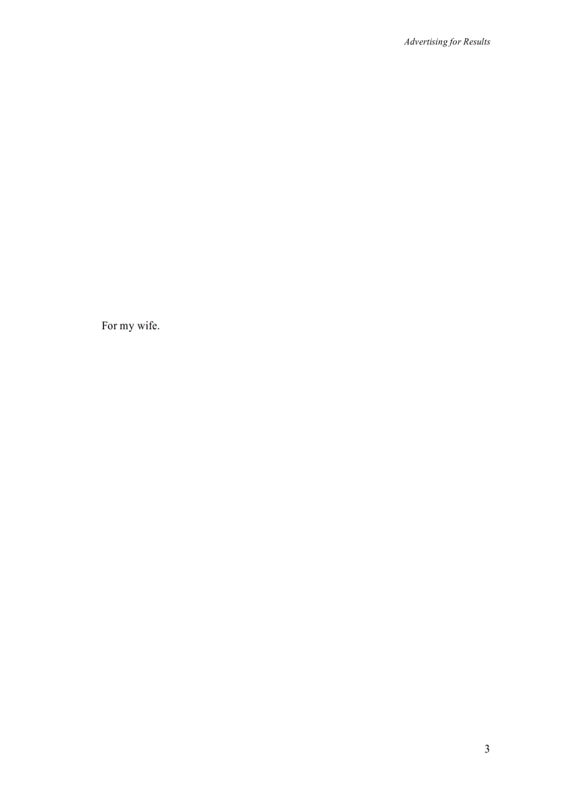 image for page Advertising for Results