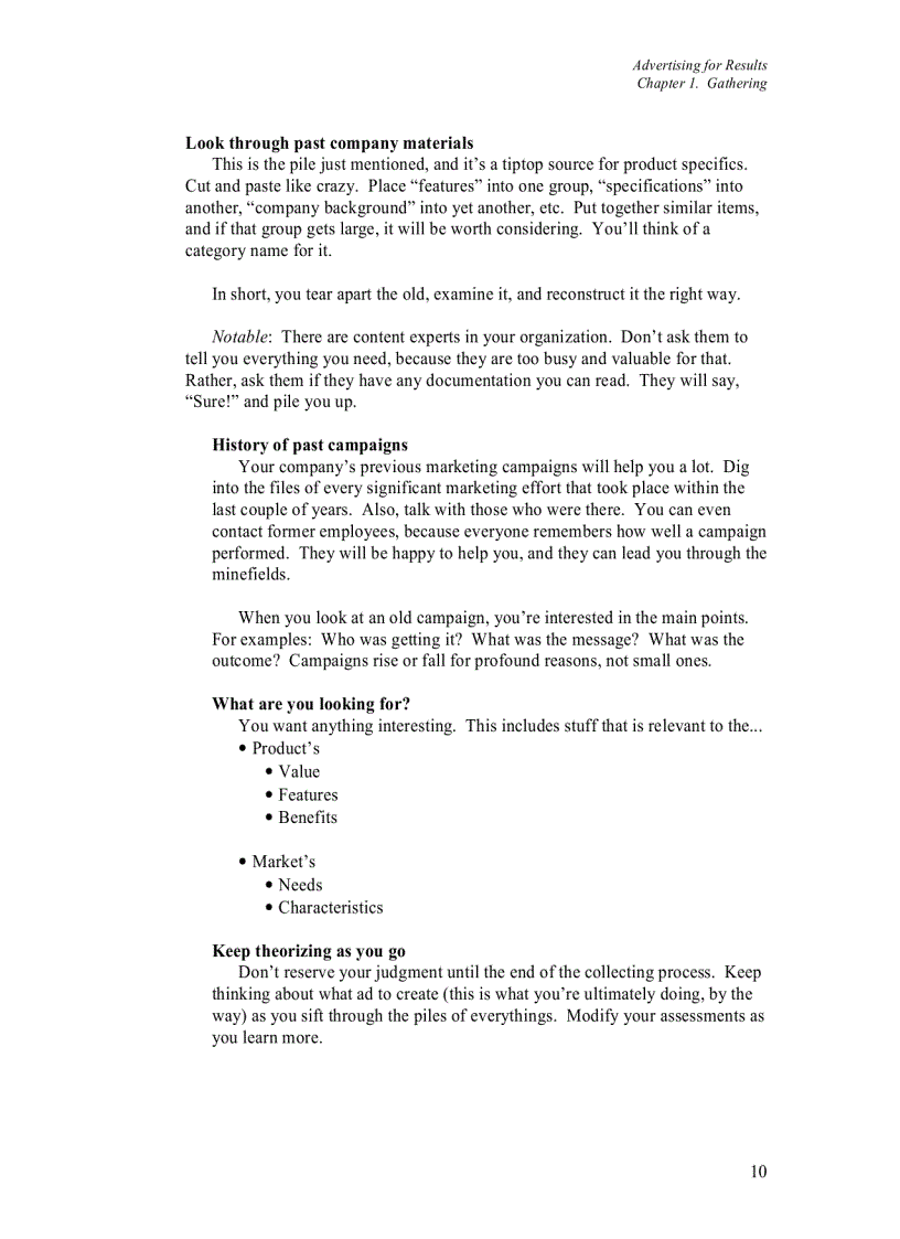 image for page Advertising for Results