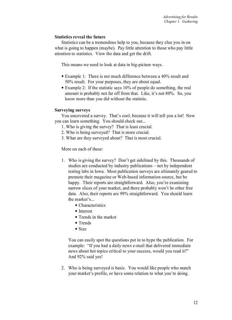 image for page Advertising for Results