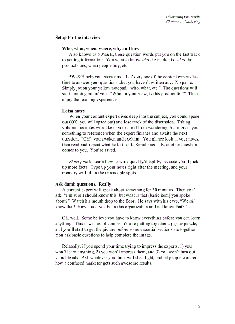 image for page Advertising for Results