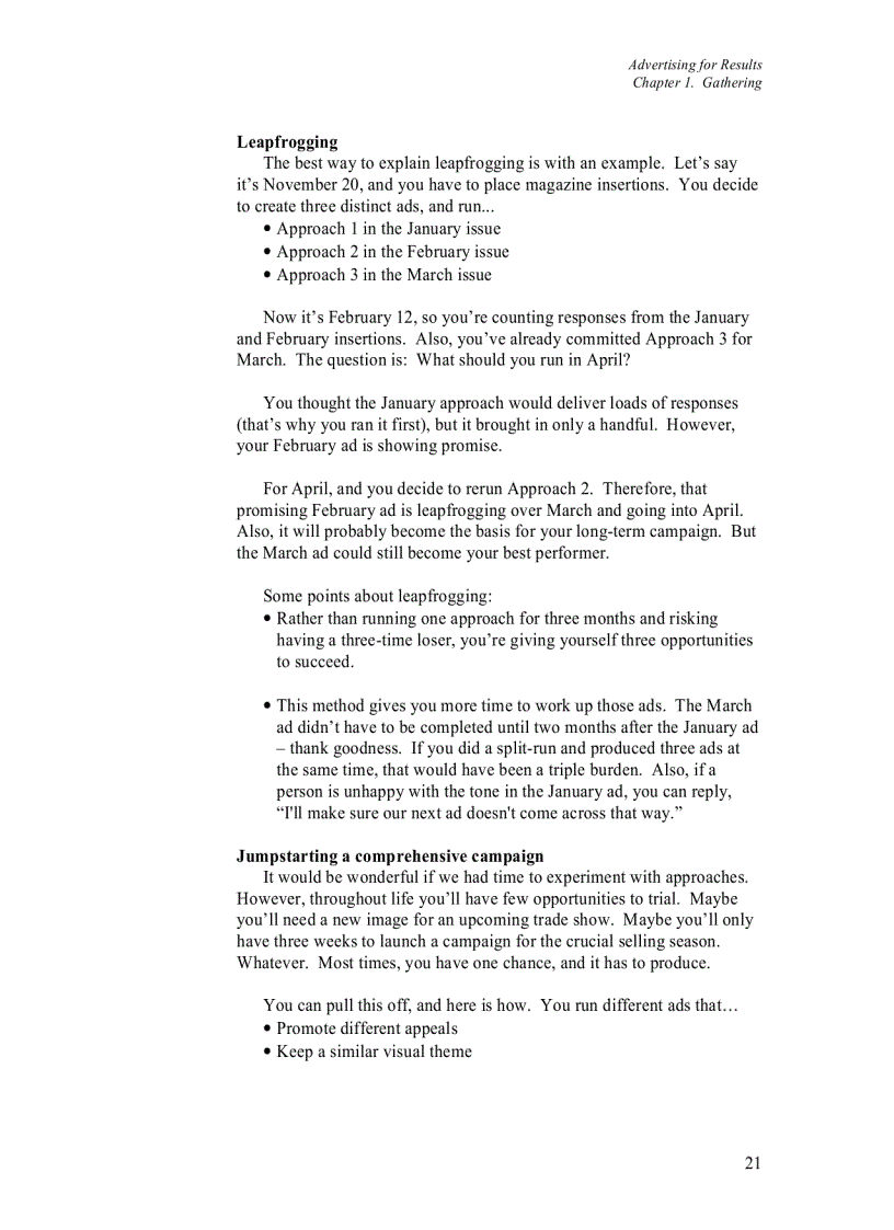 image for page Advertising for Results