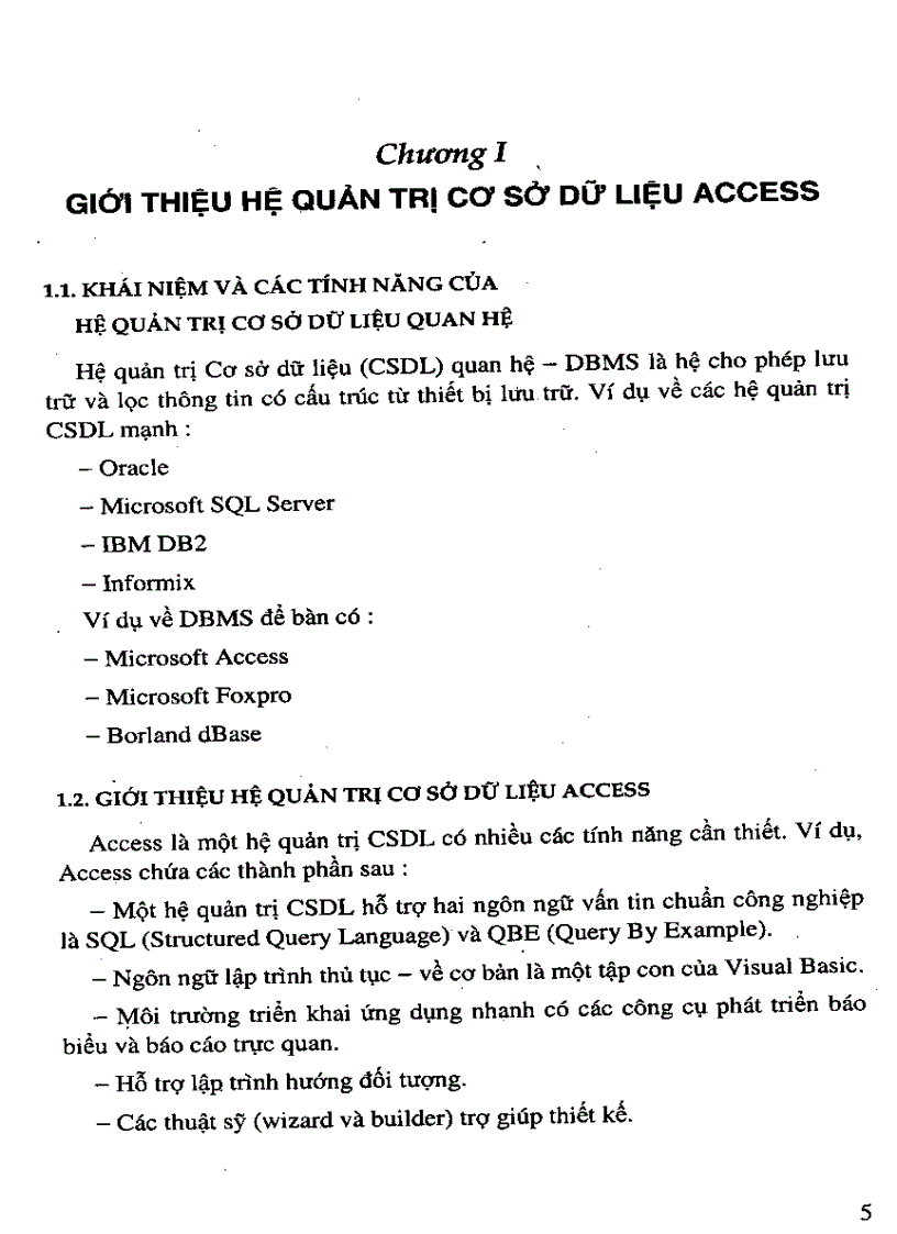 image for page Giáo trình Access và ứng dụng NXB Giáo Dục