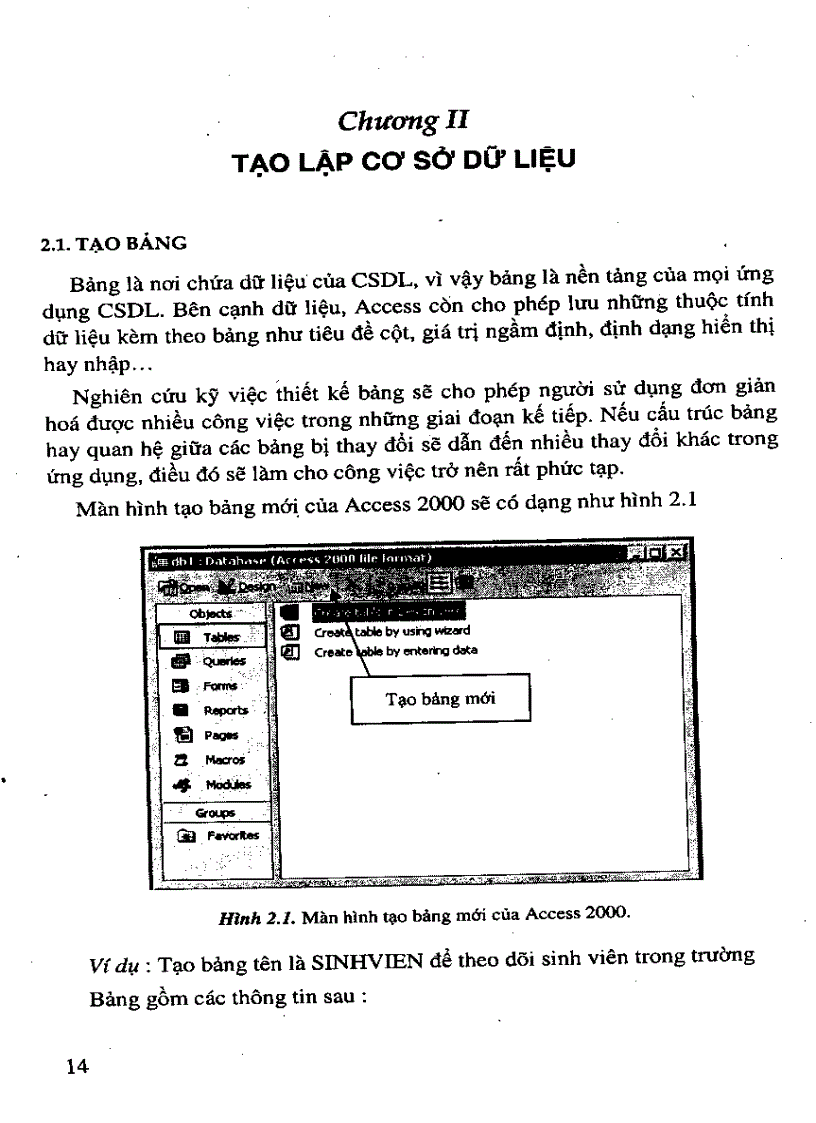 image for page Giáo trình Access và ứng dụng NXB Giáo Dục