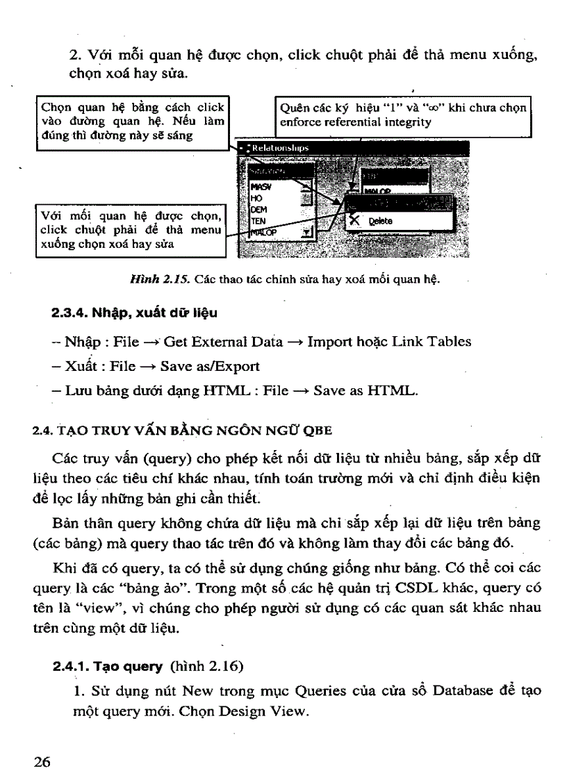 image for page Giáo trình Access và ứng dụng NXB Giáo Dục