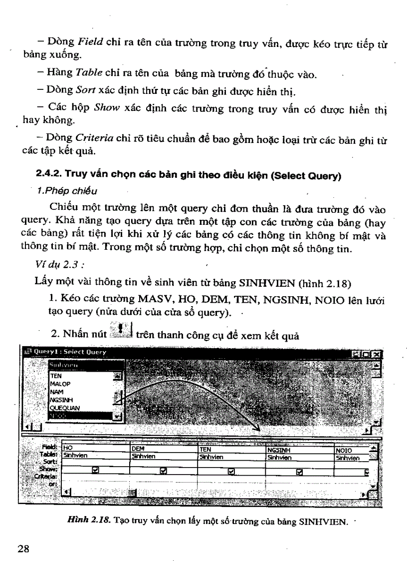 image for page Giáo trình Access và ứng dụng NXB Giáo Dục