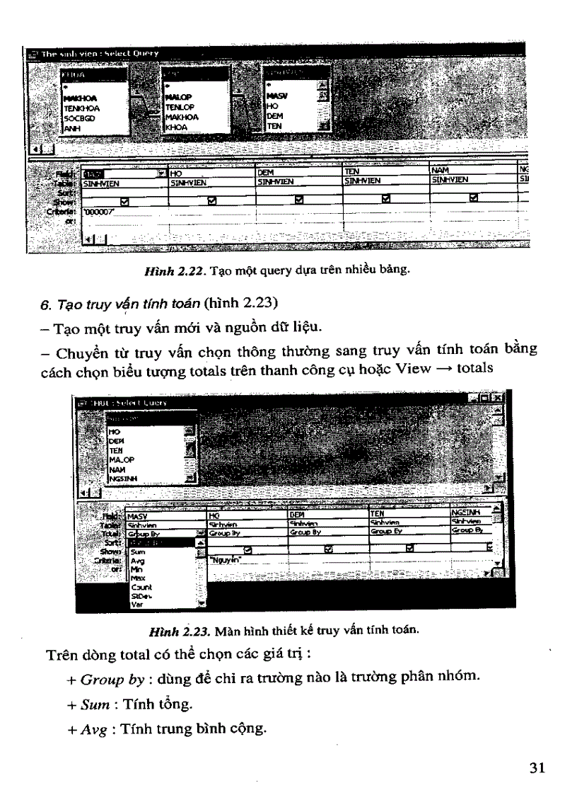 image for page Giáo trình Access và ứng dụng NXB Giáo Dục