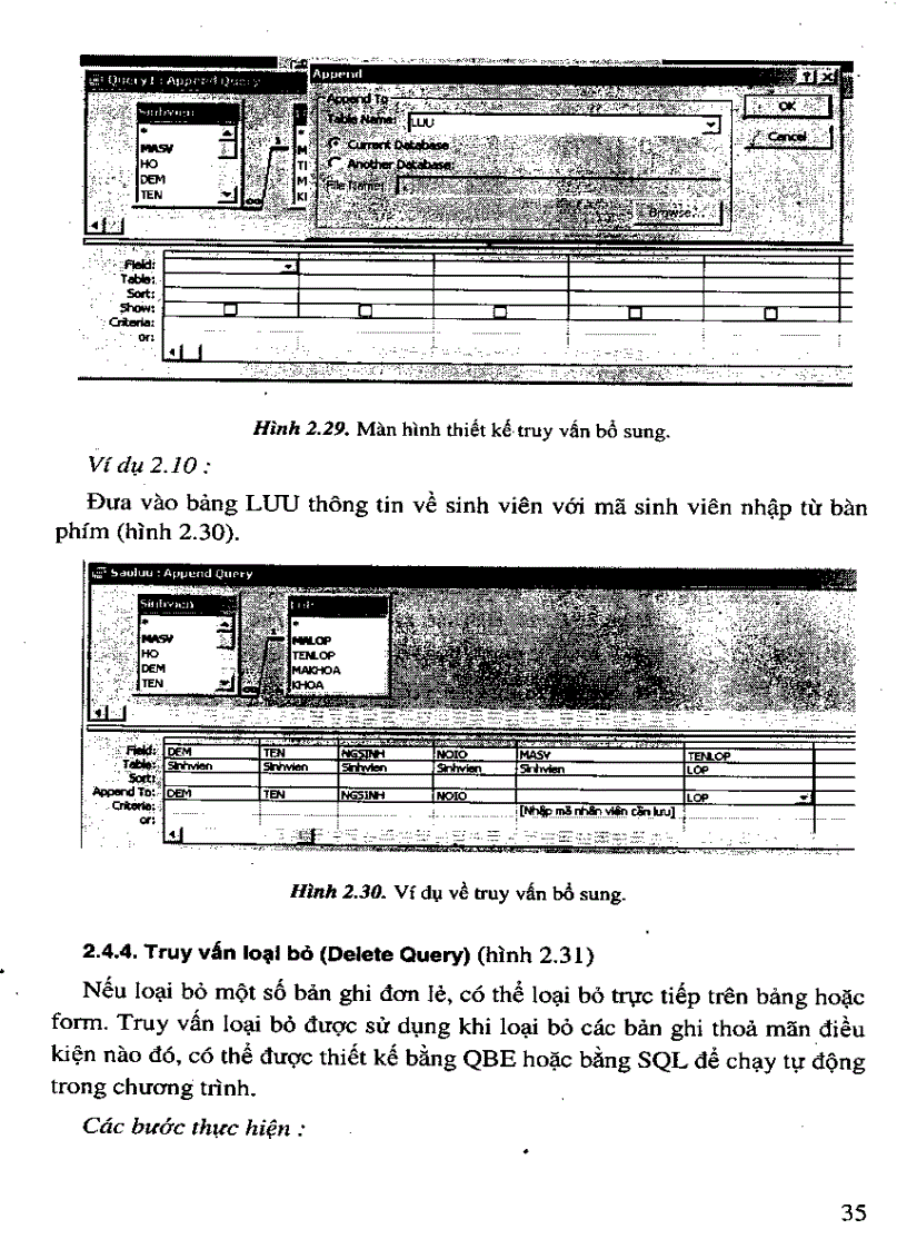 image for page Giáo trình Access và ứng dụng NXB Giáo Dục