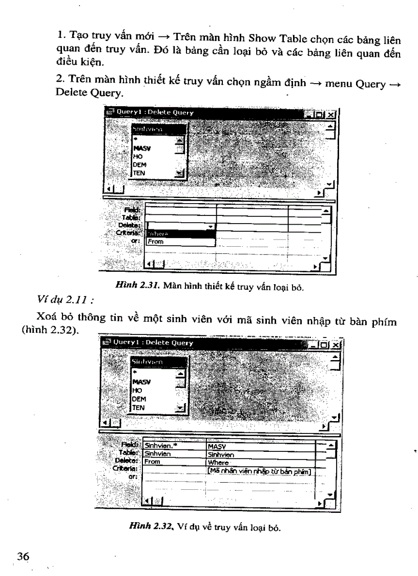 image for page Giáo trình Access và ứng dụng NXB Giáo Dục
