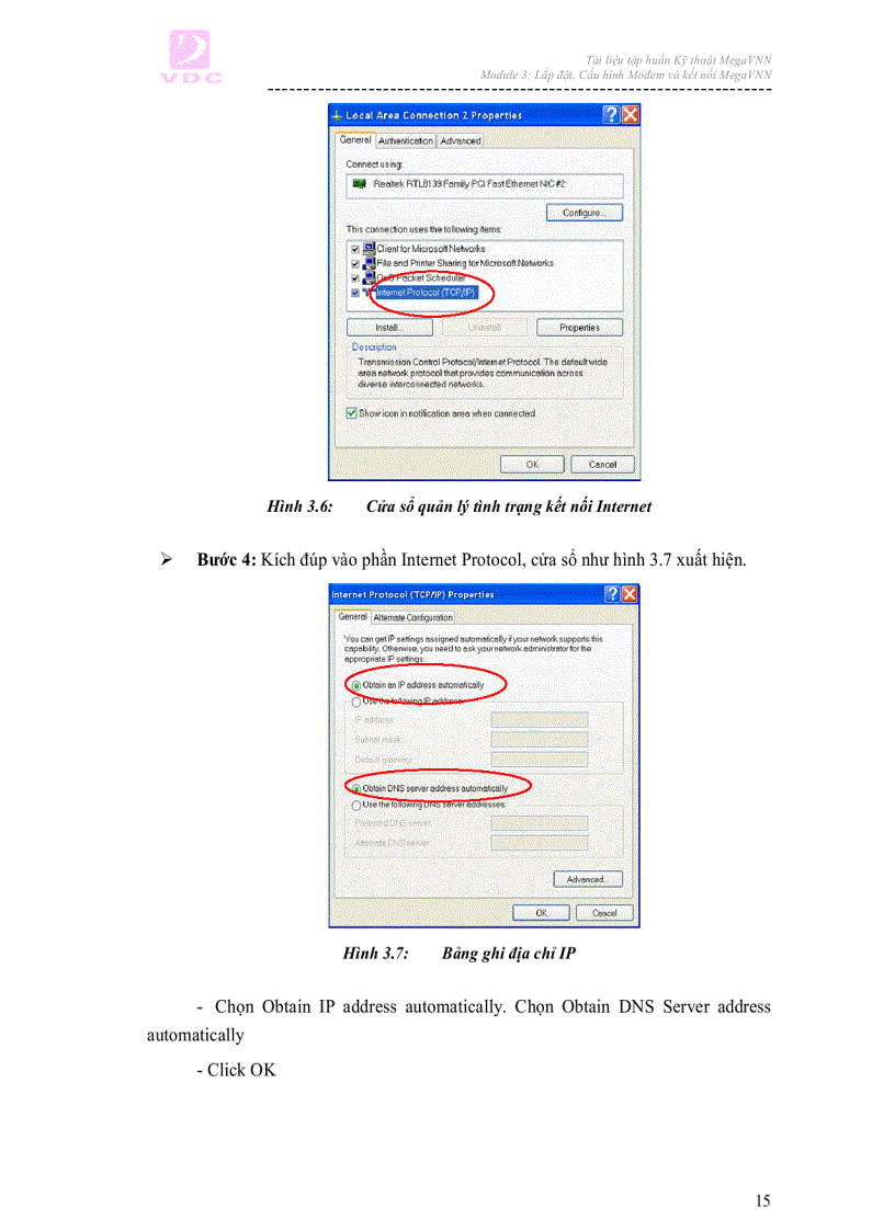 image for page Ebook hướng dẫn lắp đặt cấu hình Modem và kết nối MEGAVNN