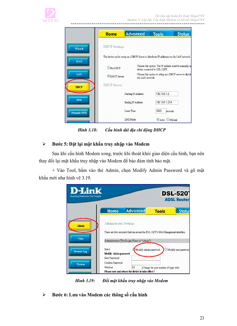 image for page Ebook hướng dẫn lắp đặt cấu hình Modem và kết nối MEGAVNN
