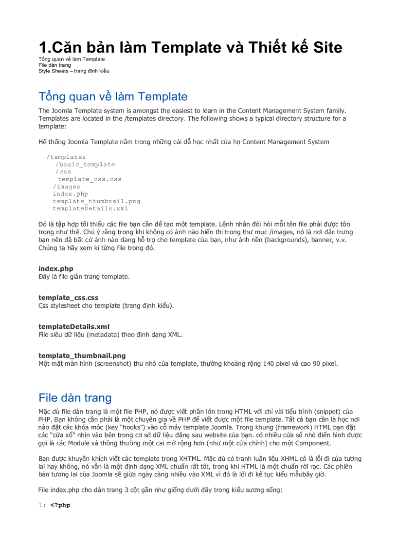 image for page Thiết kế template joomla bằng tiếng việt