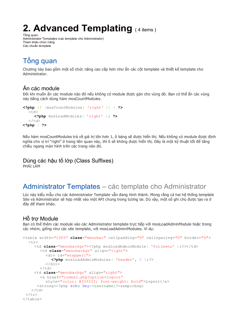 image for page Thiết kế template joomla bằng tiếng việt