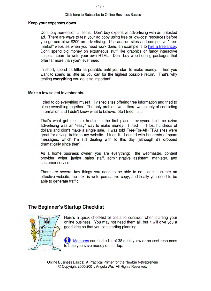 image for page Online Business Basics