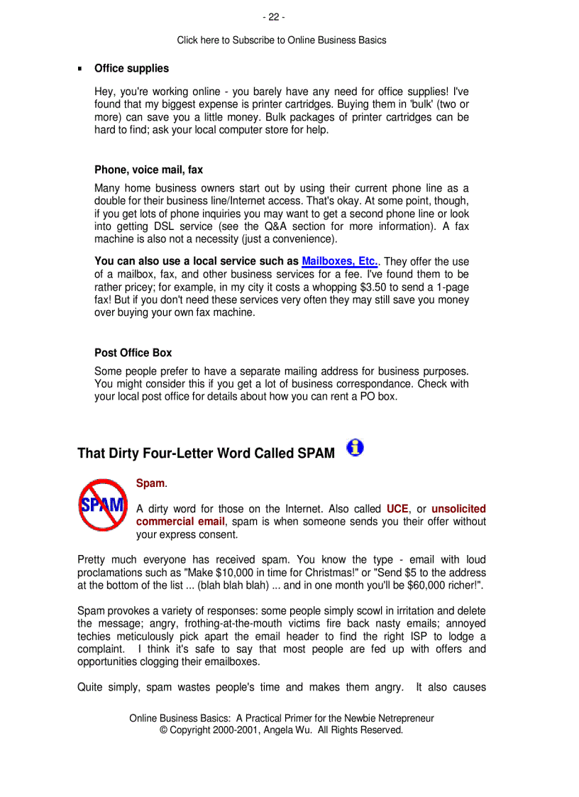 image for page Online Business Basics