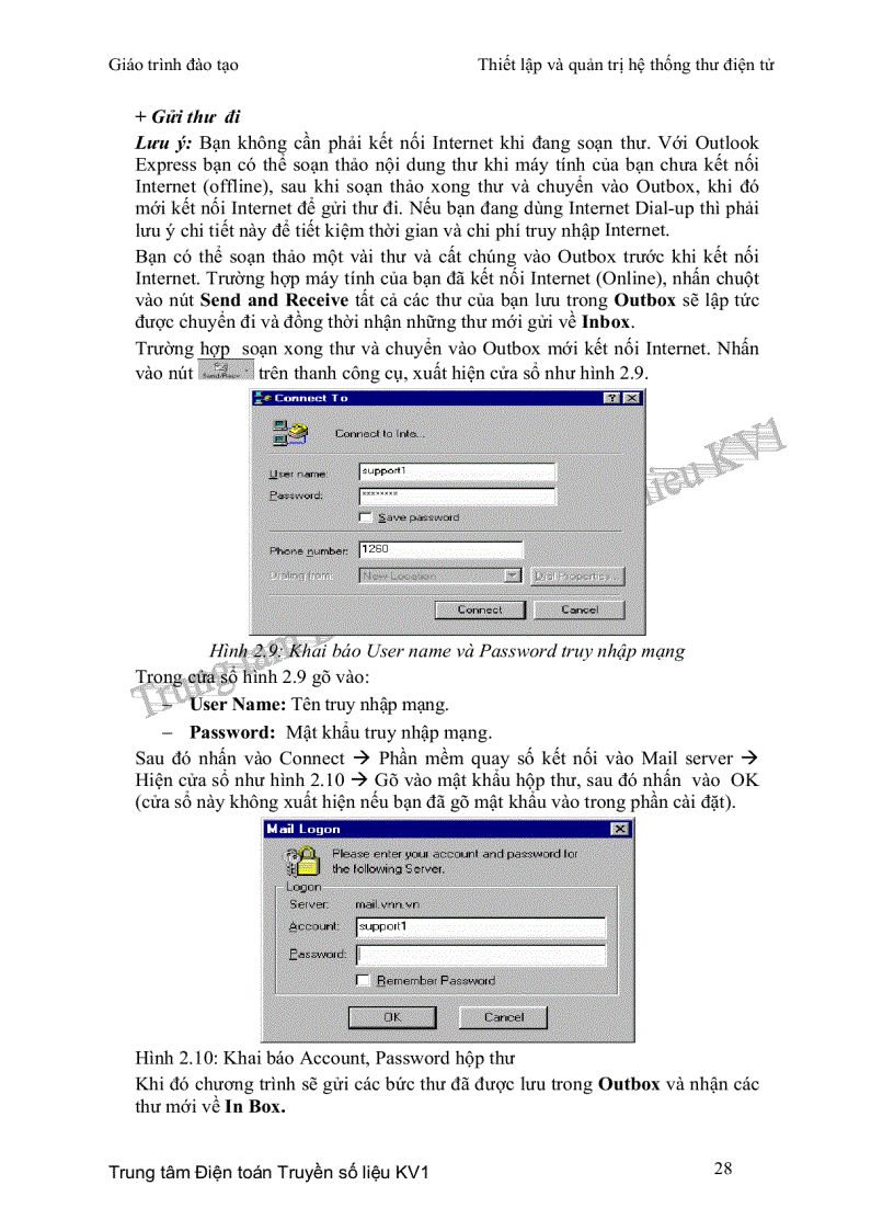 image for page Giáo trình thiết lập và quản trị thư điện tử dành cho sv theo học quản trị mạng