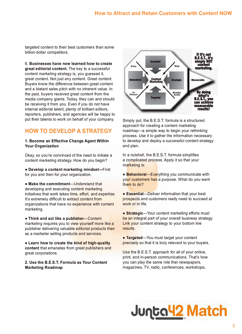 image for page How to Attract and Retain Customers With Content NOW