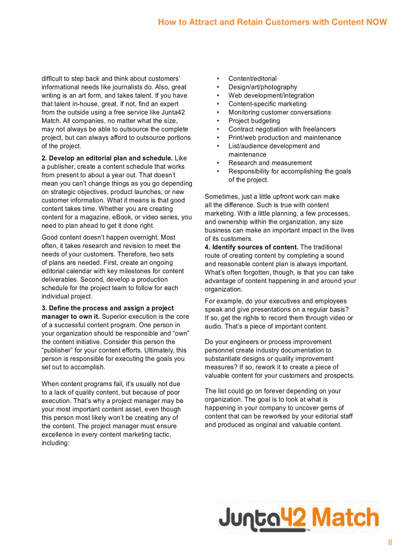 image for page How to Attract and Retain Customers With Content NOW