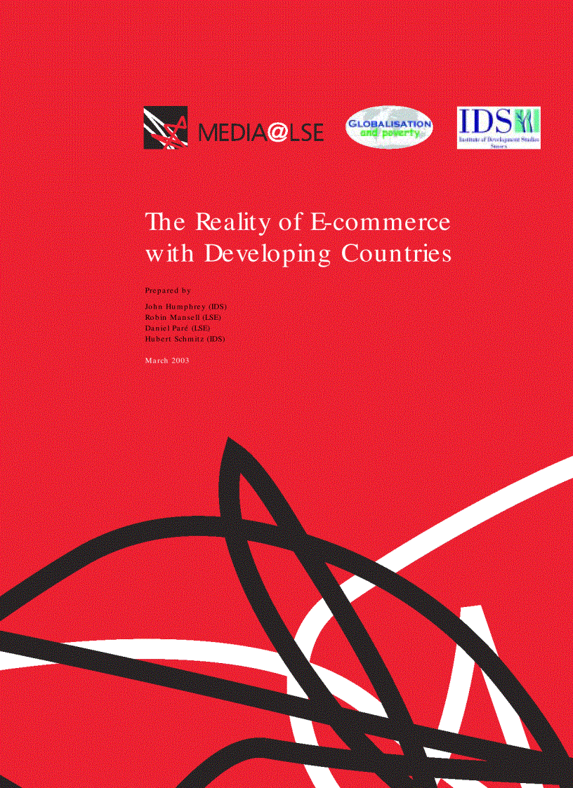 image for page The Reality of E commerce with Developing Countries