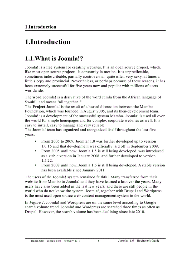 image for page Joomla 1 6 Beginner s Guide by Hagen Graf