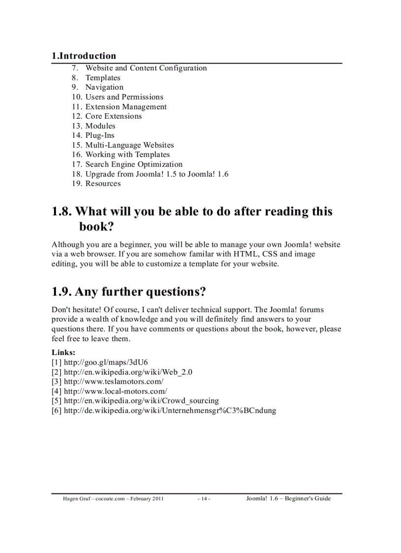 image for page Joomla 1 6 Beginner s Guide by Hagen Graf