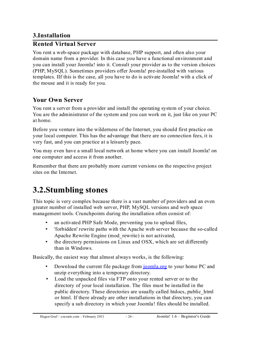 image for page Joomla 1 6 Beginner s Guide by Hagen Graf