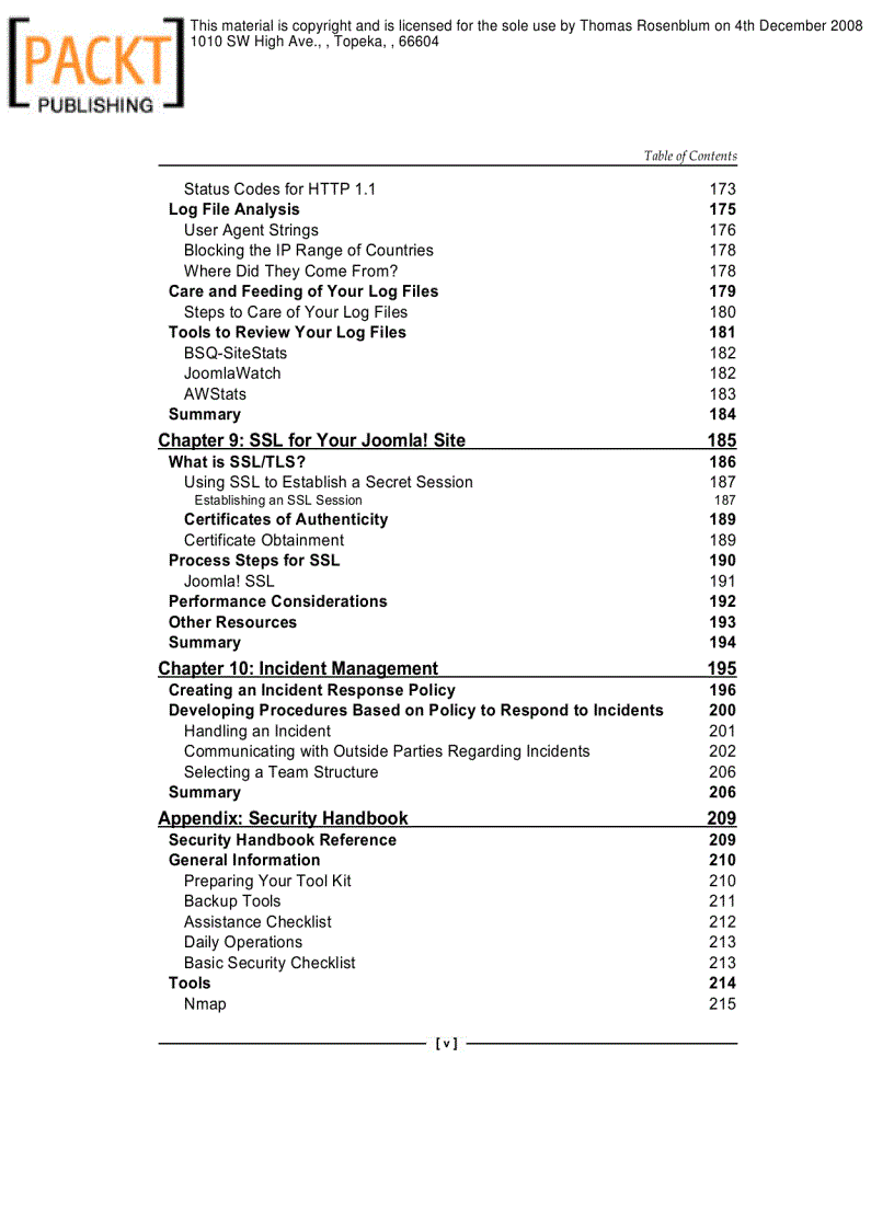 image for page Joomla Web Security Bảo mật Joomla