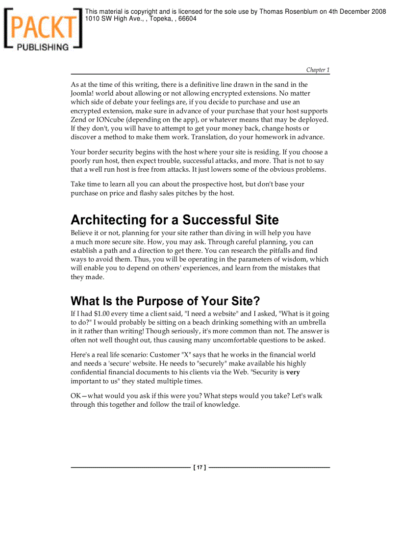 image for page Joomla Web Security Bảo mật Joomla