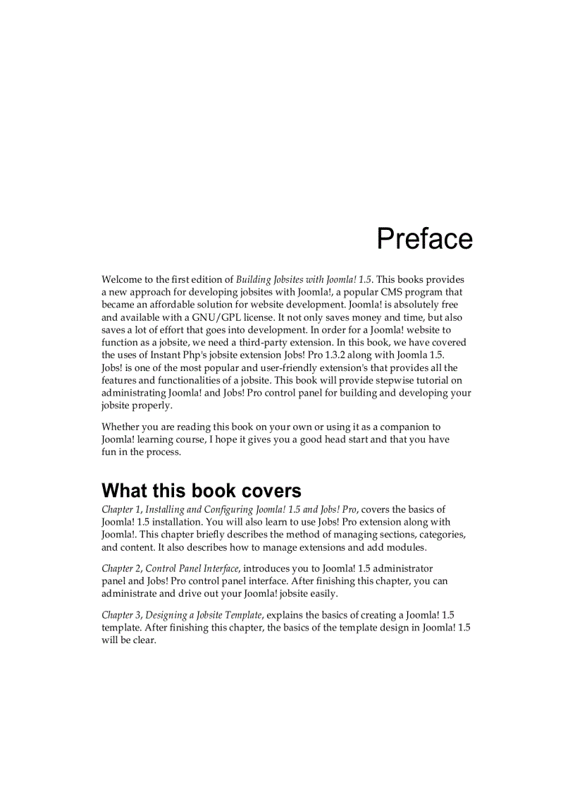 image for page Building job sites with Joomla