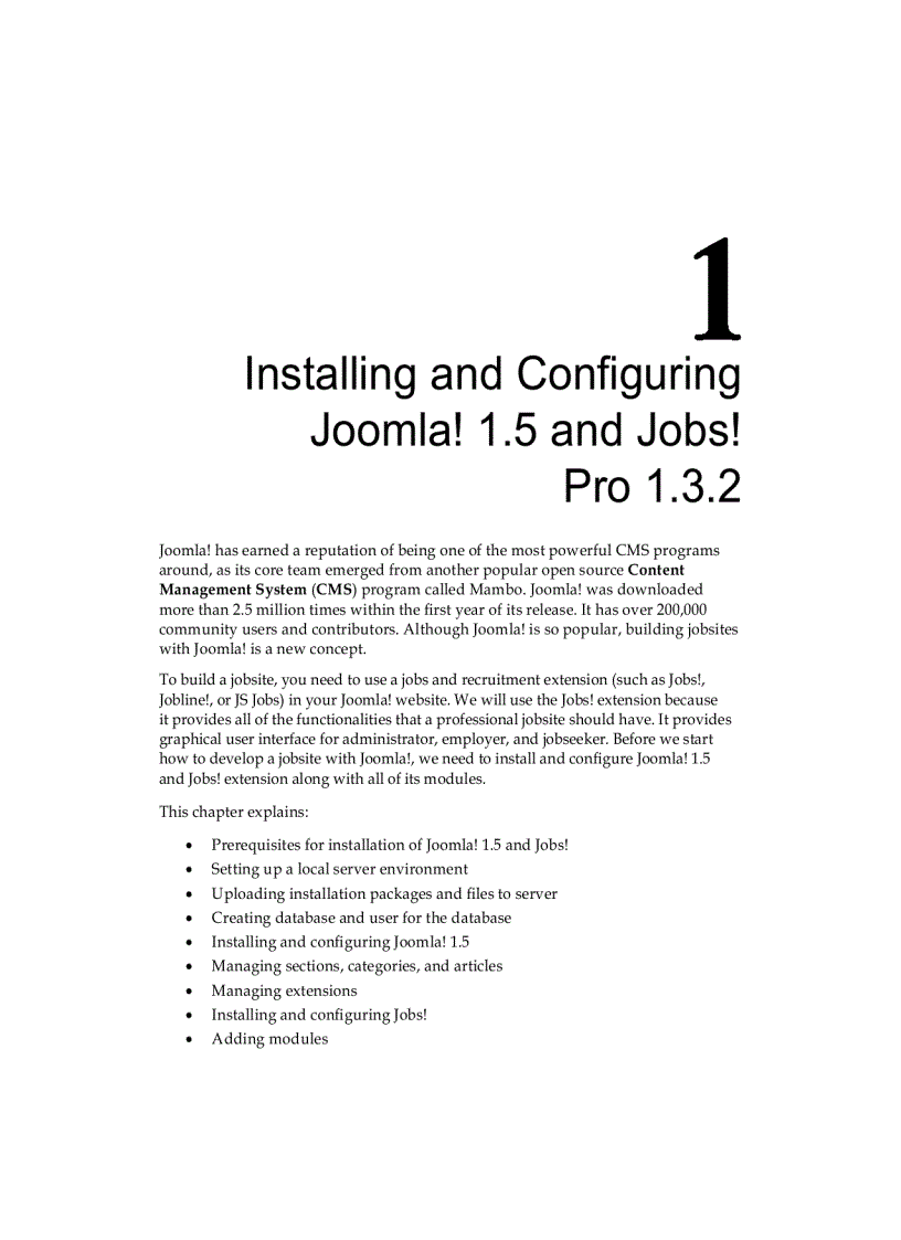 image for page Building job sites with Joomla