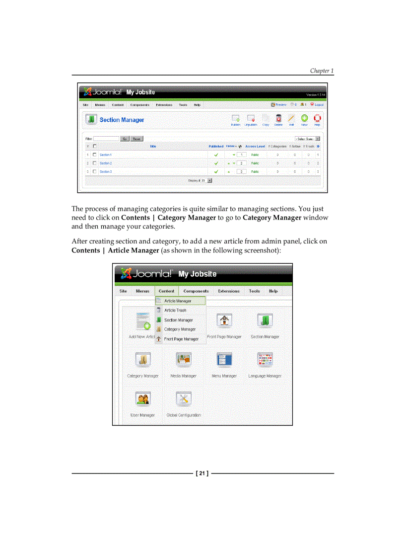 image for page Building job sites with Joomla