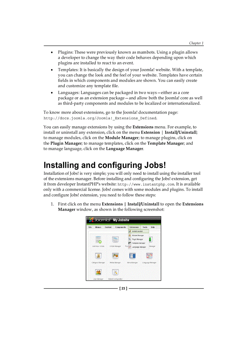 image for page Building job sites with Joomla