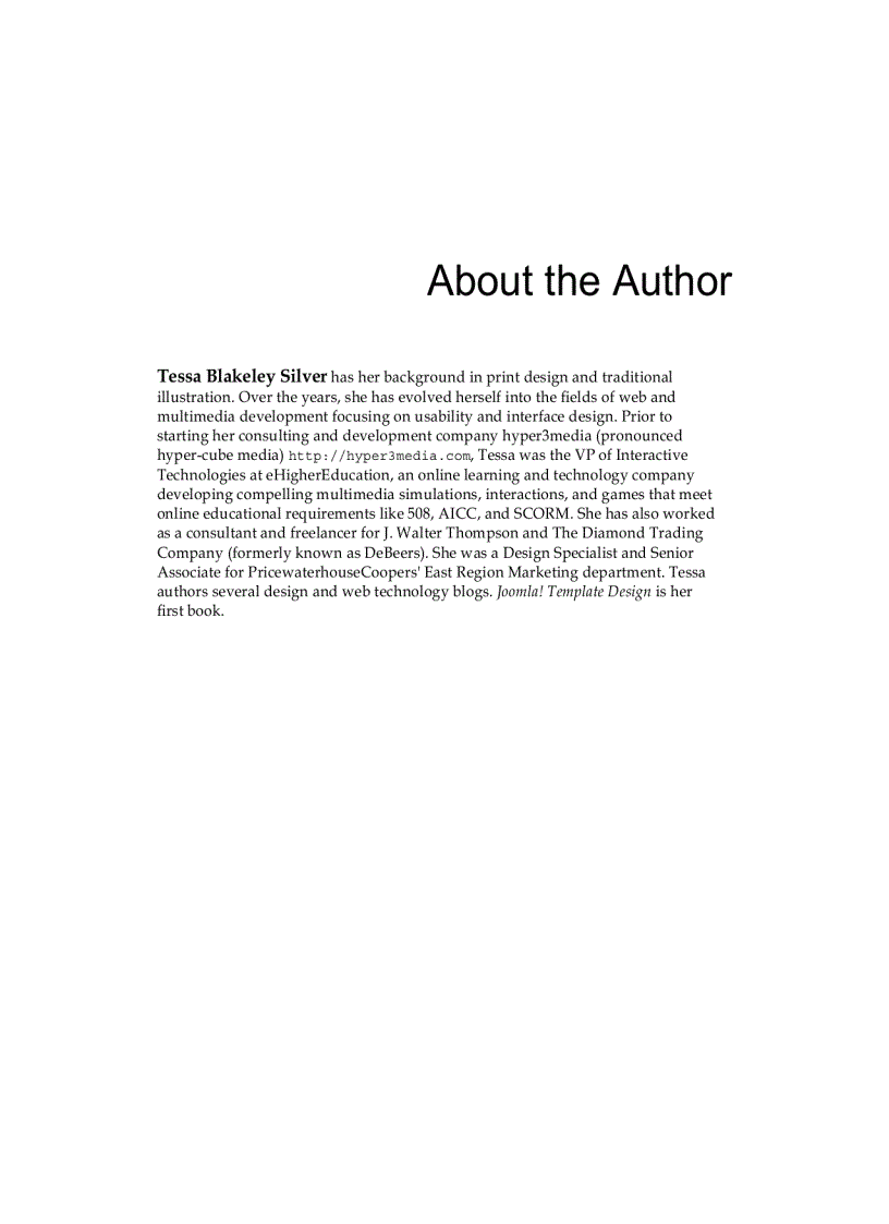 image for page Joomla Template Design