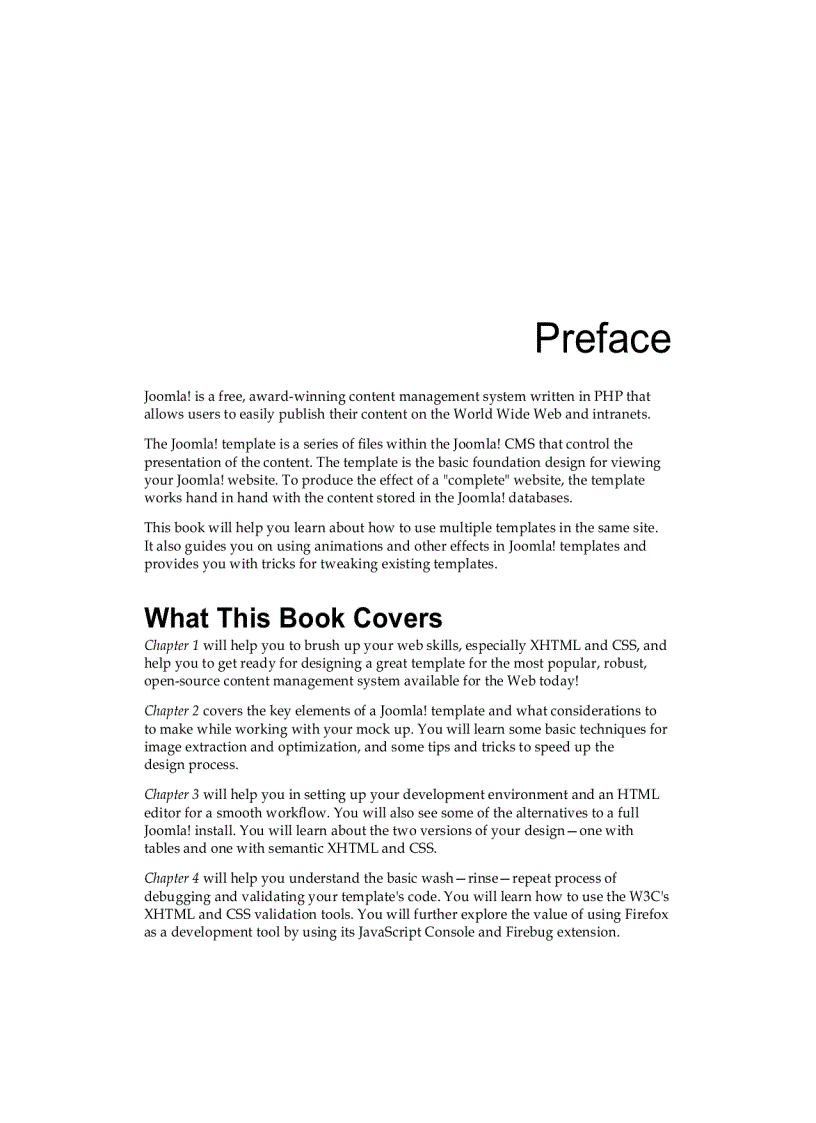 image for page Joomla Template Design