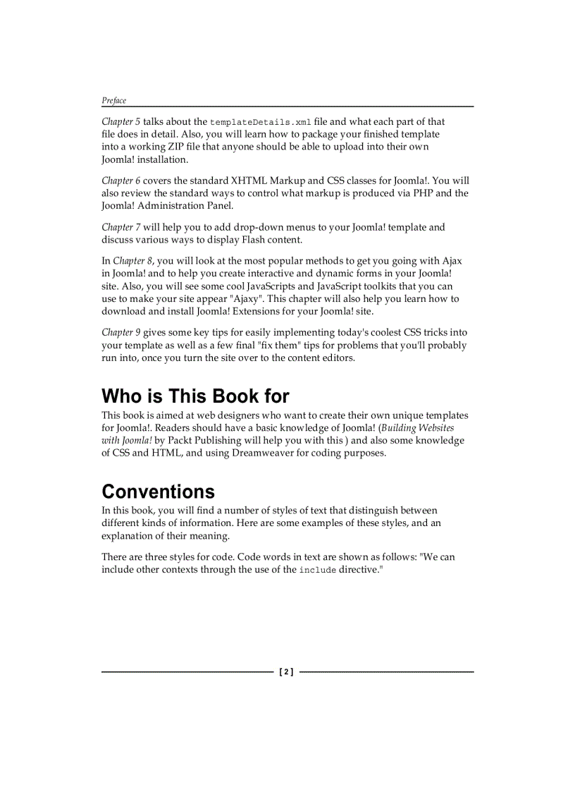 image for page Joomla Template Design