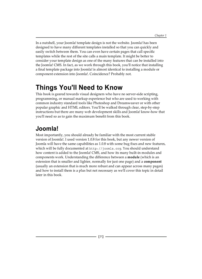 image for page Joomla Template Design